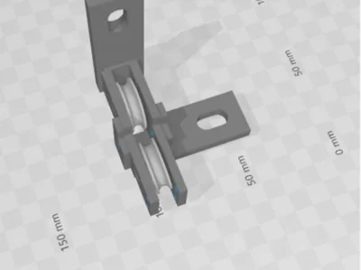 curtain roller pulley
