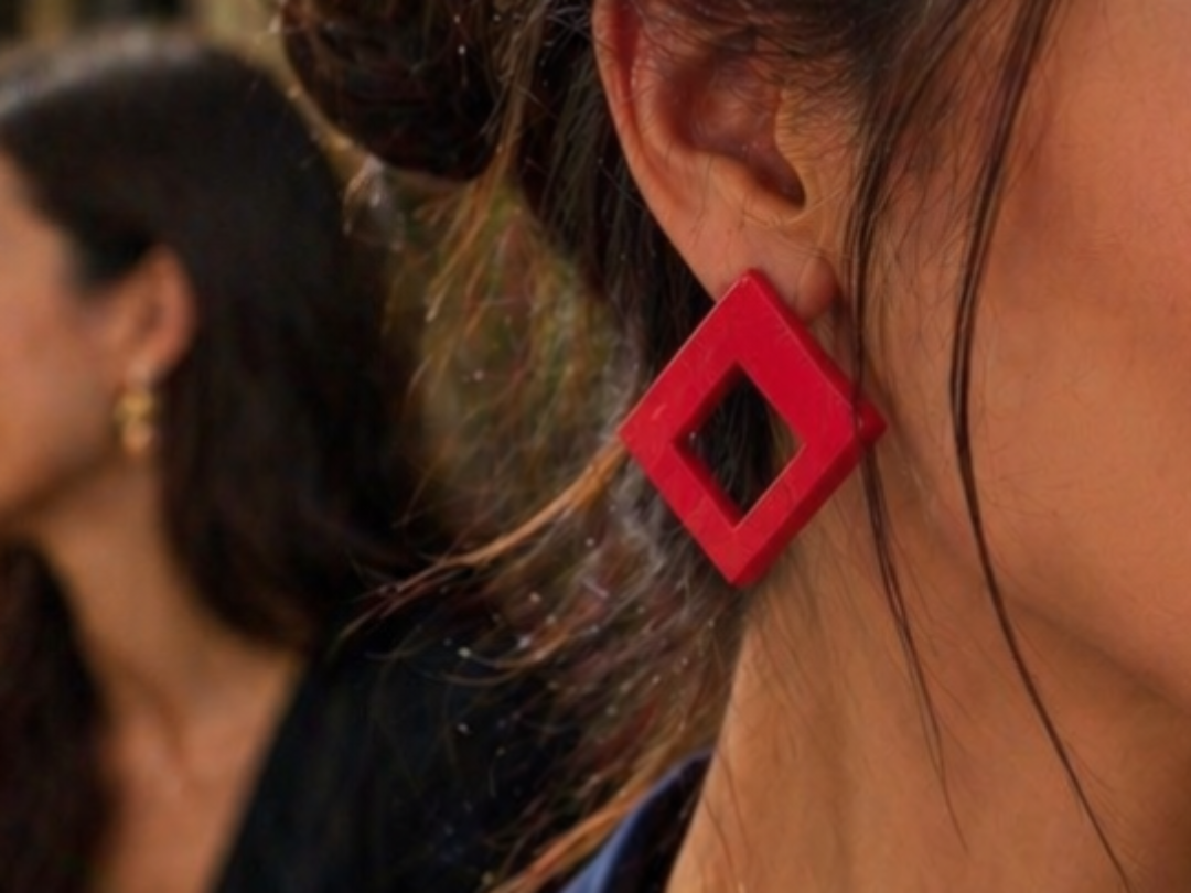 Square earring