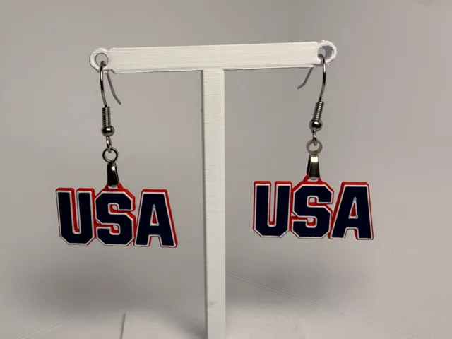 Olympics Team USA Earrings