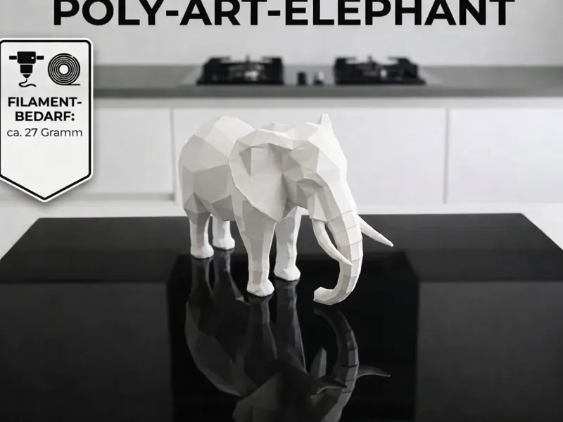 Low Poly Elephant