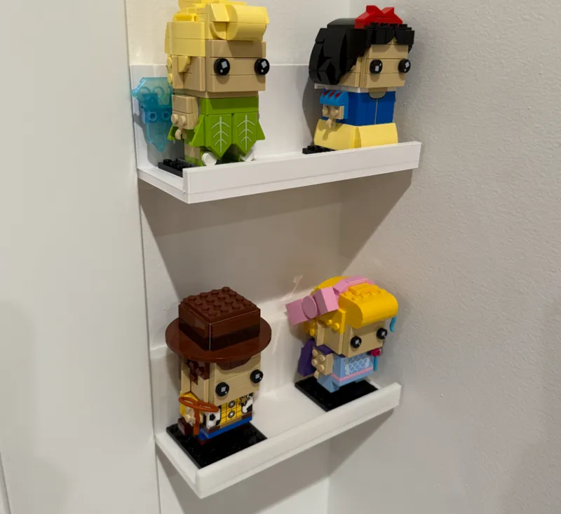 Brick Figure display shelf