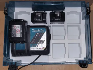 Makita Charger DC18RC and 8 Battery Inlay Makpac 2
