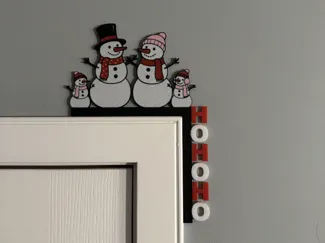 Snowman Door Frame