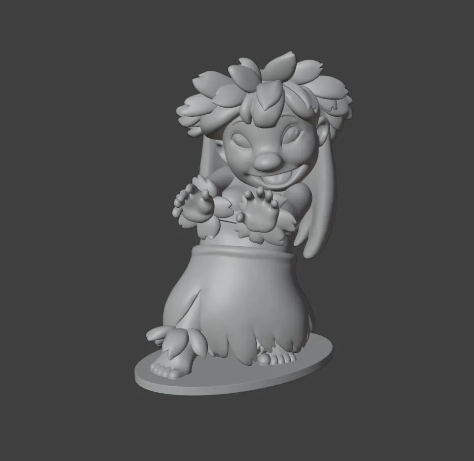 Lilo (Lilo and Stich Disney) - Free 3D Print Model - MakerWorld