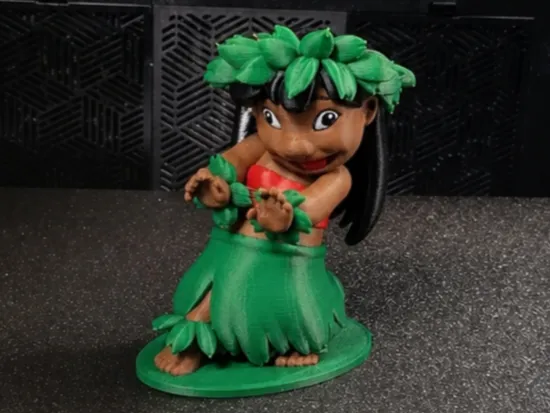 Lilo (Lilo and Stich Disney) - Free 3D Print Model - MakerWorld