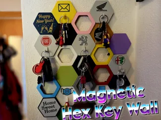 Magnetic Hex Key Wall