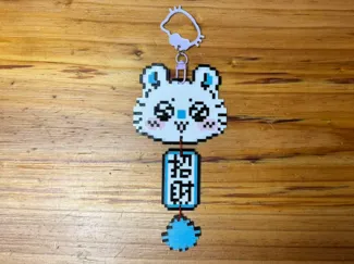 飞鼠挂牌 毛毛力 小桃鼠 钥匙扣 背包挂饰 吉伊卡哇Chiikawa Hachiware