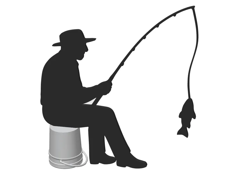 Fisherman Silhouette