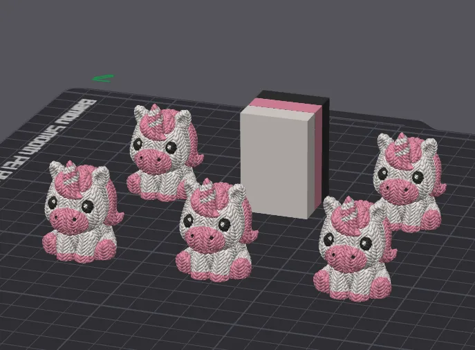 Knitted Unicorn view 2