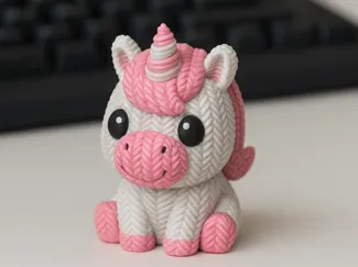 Knitted Unicorn