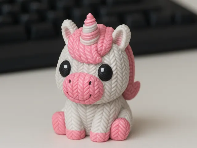 Knitted Unicorn