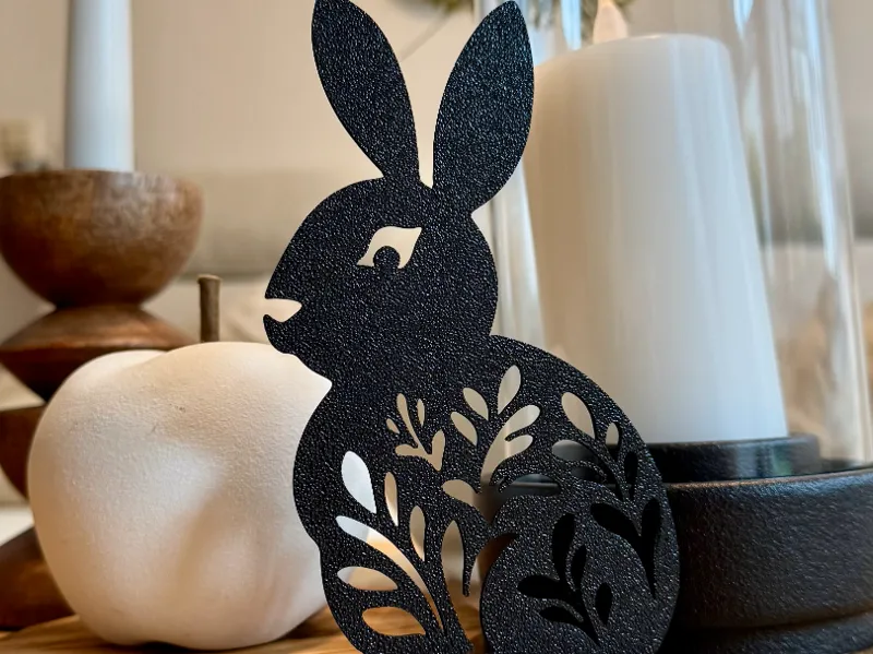 Blumen Hasen Aufsteller