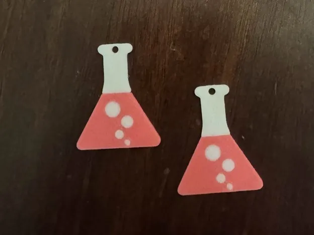 Flask Earrings view 2