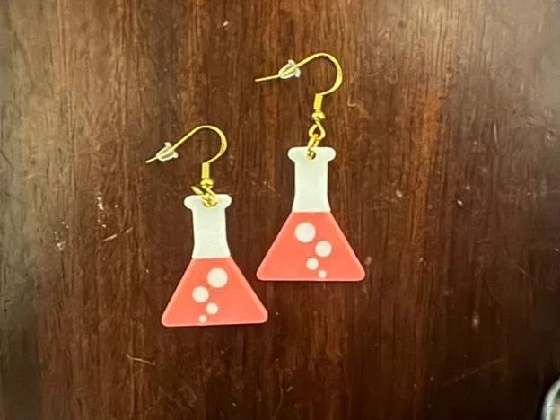 Flask Earrings