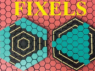 Fixels 2, Print-in-place, expandable fabric