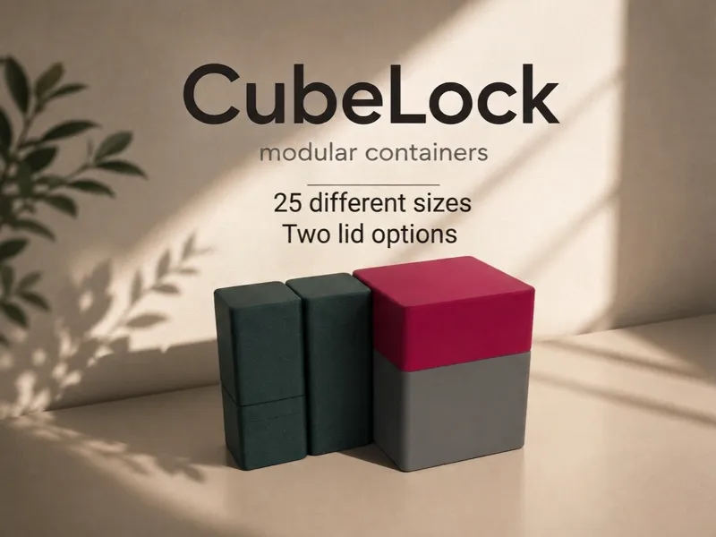 CubeLock Modular container