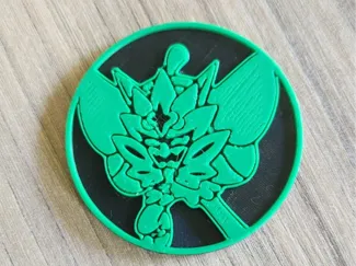 Teal Mask Ogrepon Pokemon Coin
