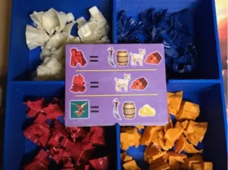 Catan Junior Game Pieces Box
