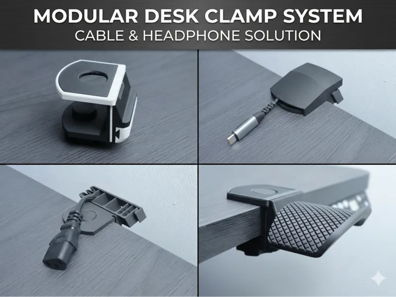 Modular Desk Clamp System