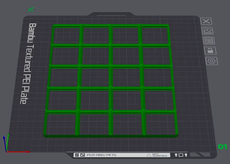 Gridfinity Baseplates 4X5