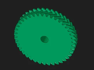 60mm Herringbone Gear