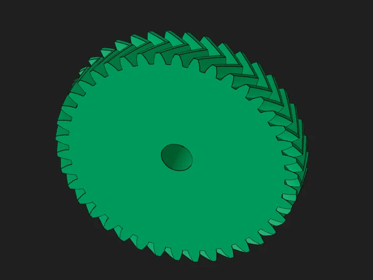 60mm Herringbone Gear
