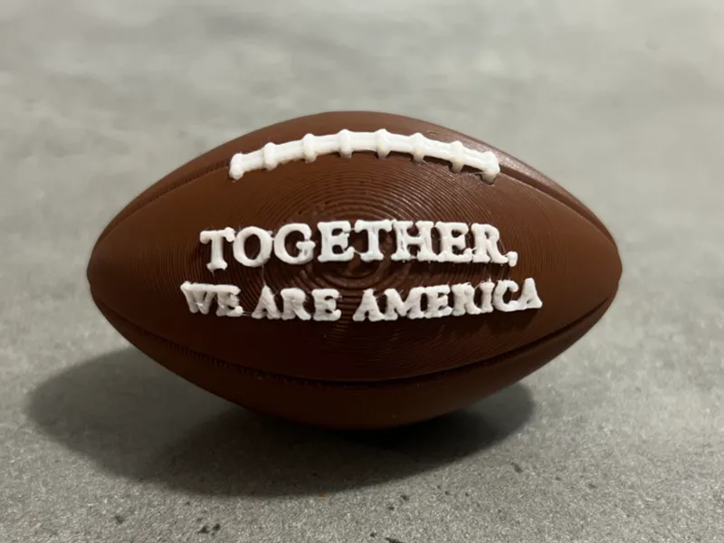 "Together, We Are America" Football Bad Bunny SB