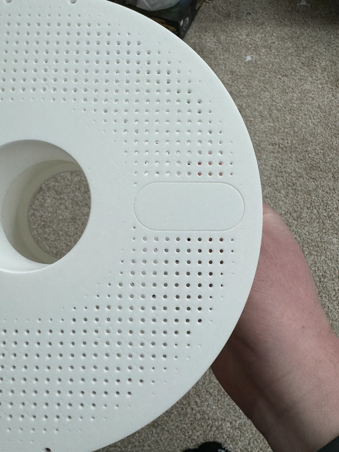Bambu Reusable Spool with holes view 4