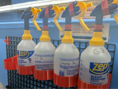 Open Grid Zep 32oz Spray Bottle Holder