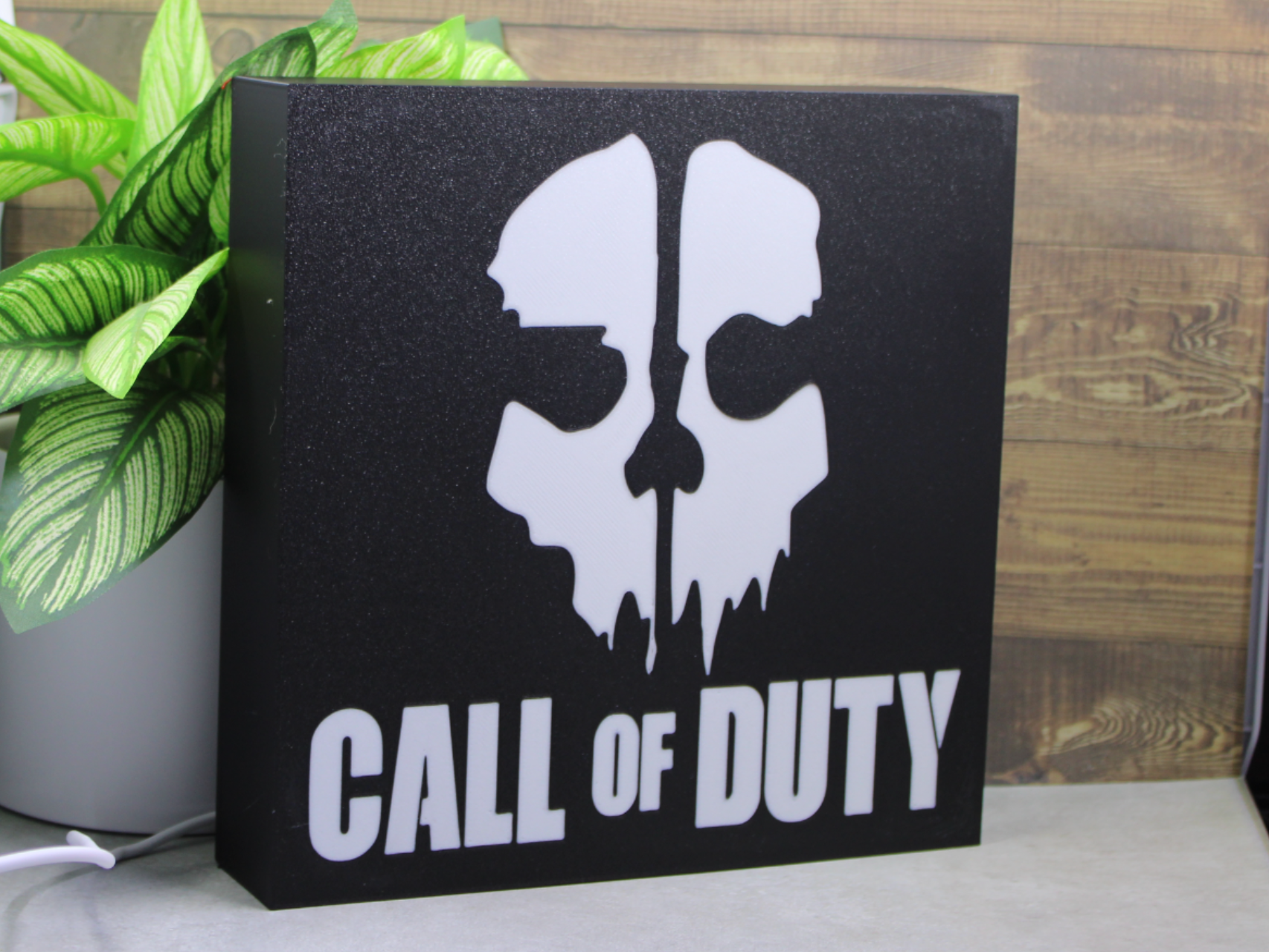 Call of Duty Skull Lamp / Lightbox