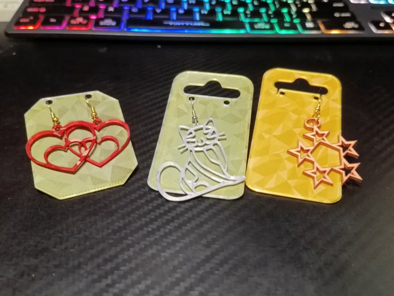 simple earing display stand, hang Sell Tab/Hook