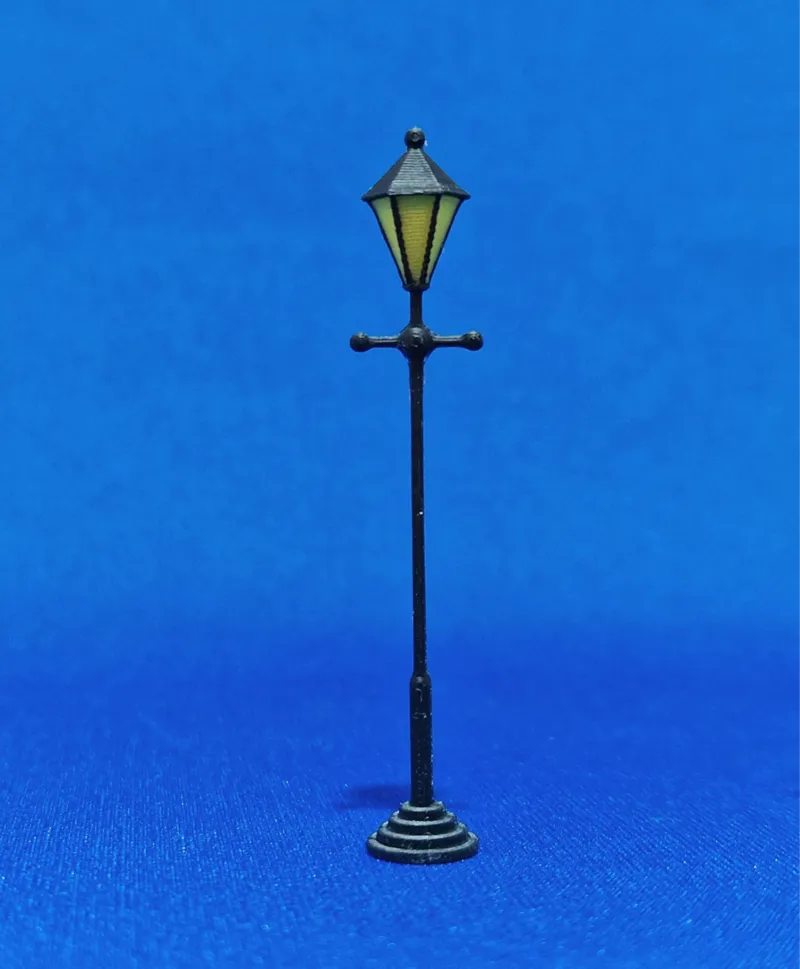 English street lantern light