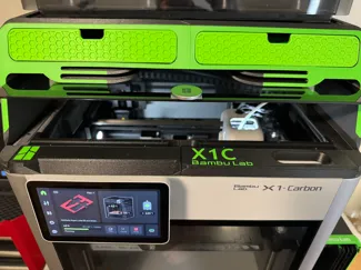 X1 Carbon cover with bambu labs logos