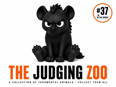 Grumpy Hyena – The Judging Zoo #37 | NO AMS