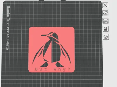 But Why ? Penguin - 2D Art