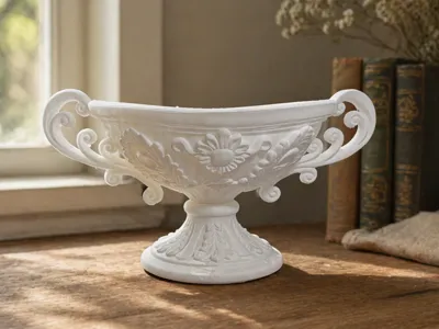 Baroque Hydroponic Pot for Kindergarten