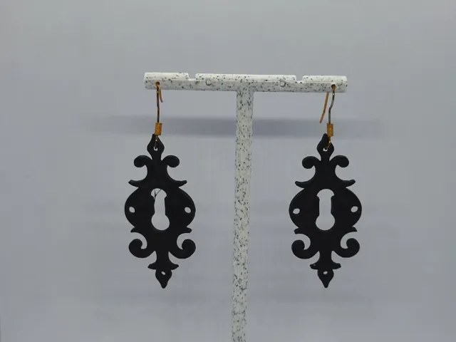 Aretes Ojo de Cerradura Barroco