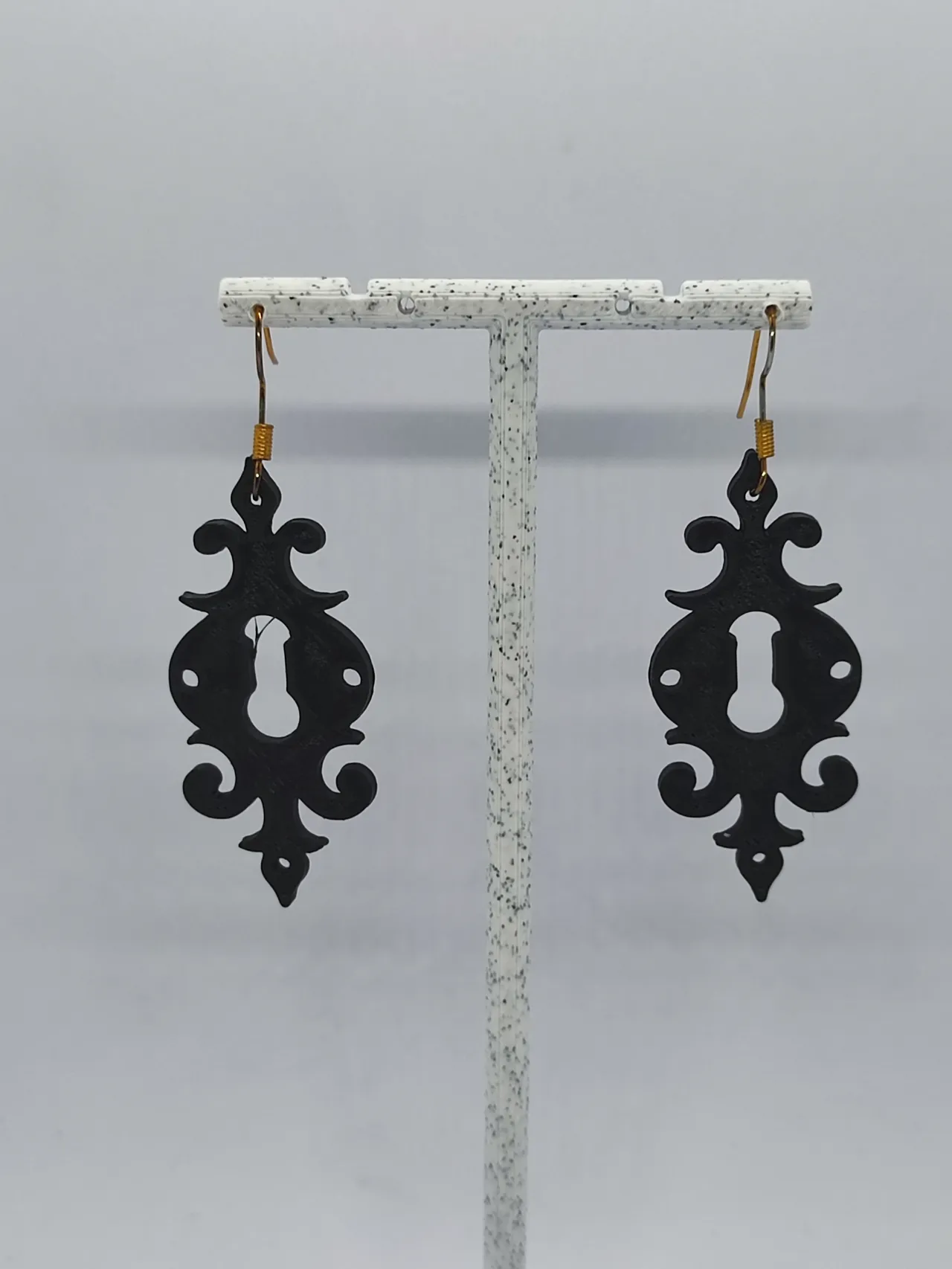 Aretes Ojo de Cerradura Barroco view 3