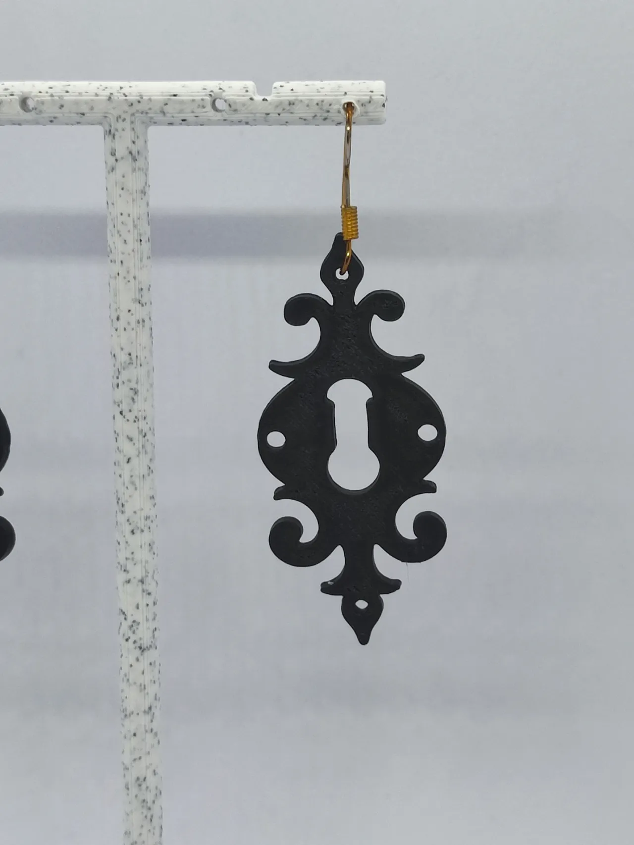 Aretes Ojo de Cerradura Barroco view 4