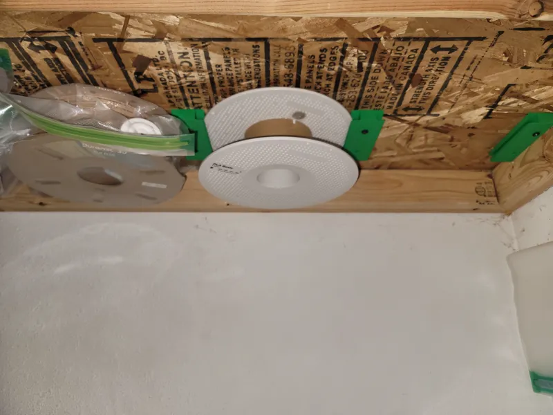 Under desk/shelf Spool storage mounts *No Support