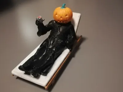 The chill Jack O'Lantern 