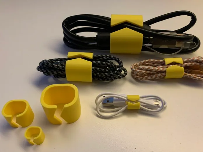 Cable clips organizer