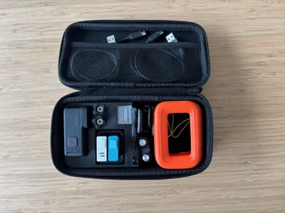 GoPro insert with SD vault