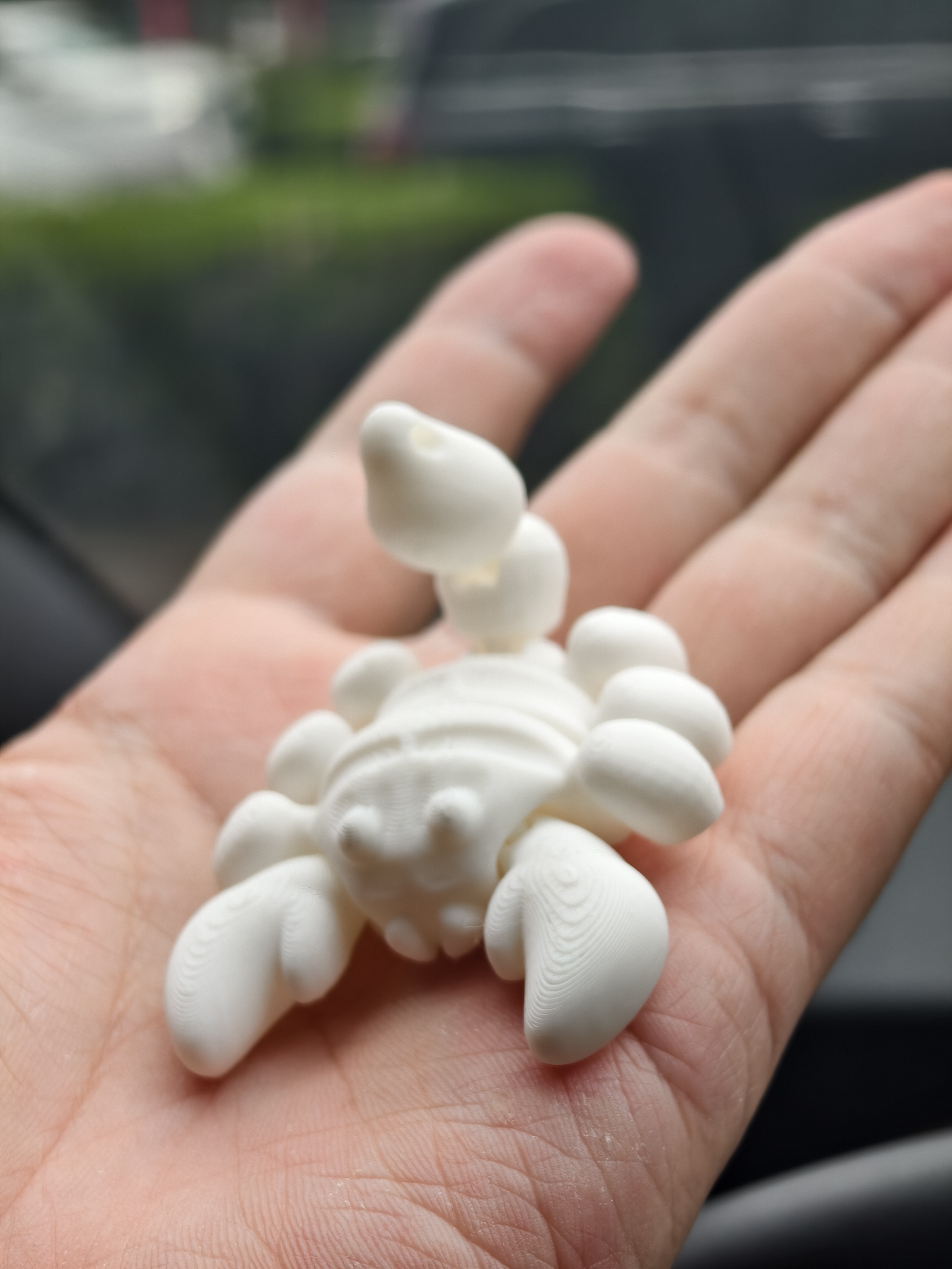 Miniatura 2 do modelo 3D 5g的小蝎子挂饰，可以活动
