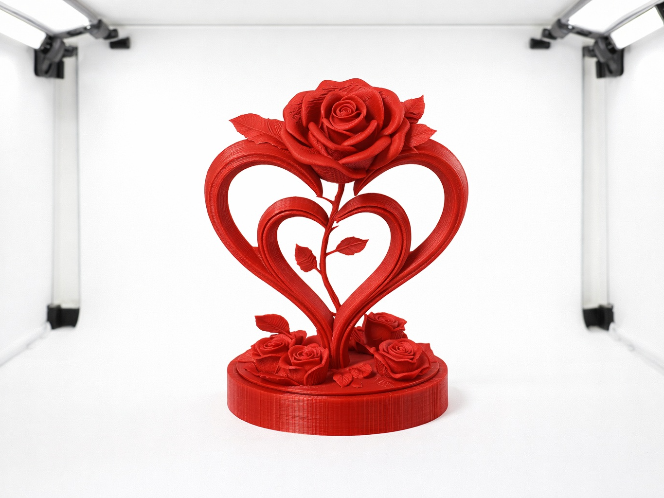 Eternal Valentine's Rose Stand - Decor