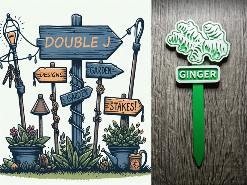 GINGER - Garden Stake