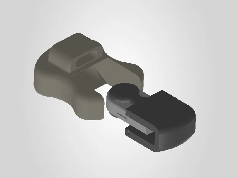 YubiKey 5C Holder Lanyard Mount