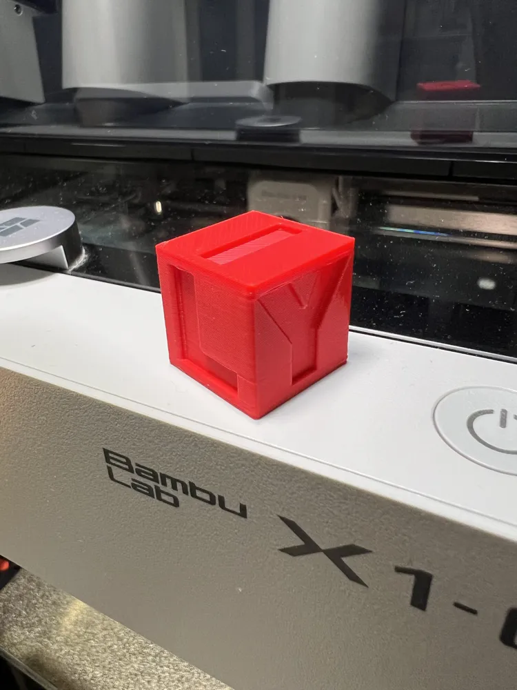 Calibration Cube (ILY) Valentine Edition - Free 3D Print Model - MakerWorld