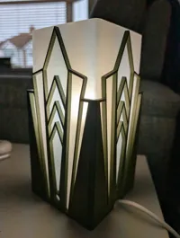 Abat-jour Art déco pour lampe Ikea GRÖNÖ — photo 3