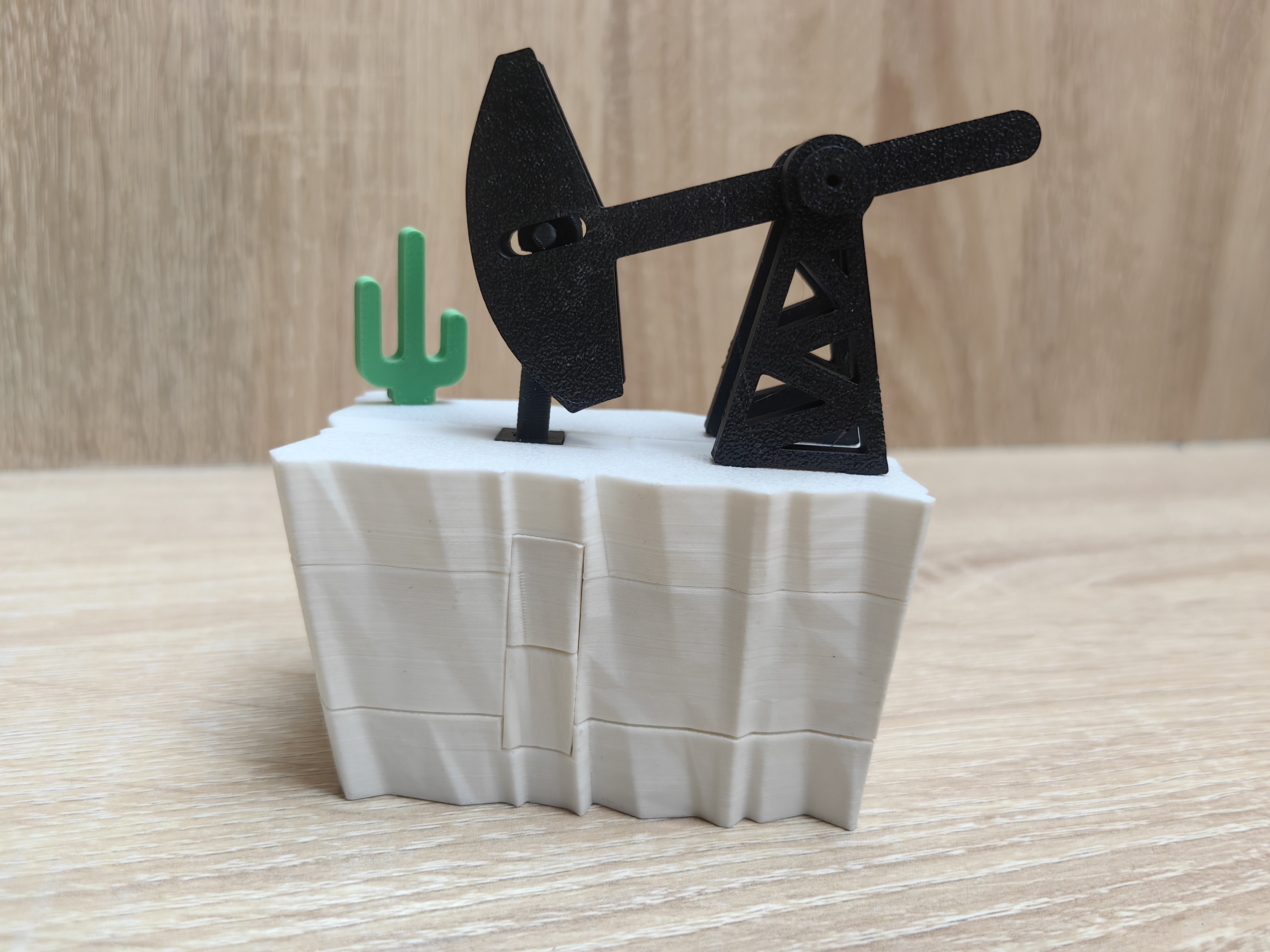 Miniatura 3 do modelo 3D puzzle 油井鲁班锁